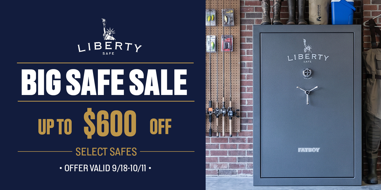 Liberty Safe Big Safe Sale from Liberty Safe Maple Grove your Liberty Safe dealer in Minneapolis