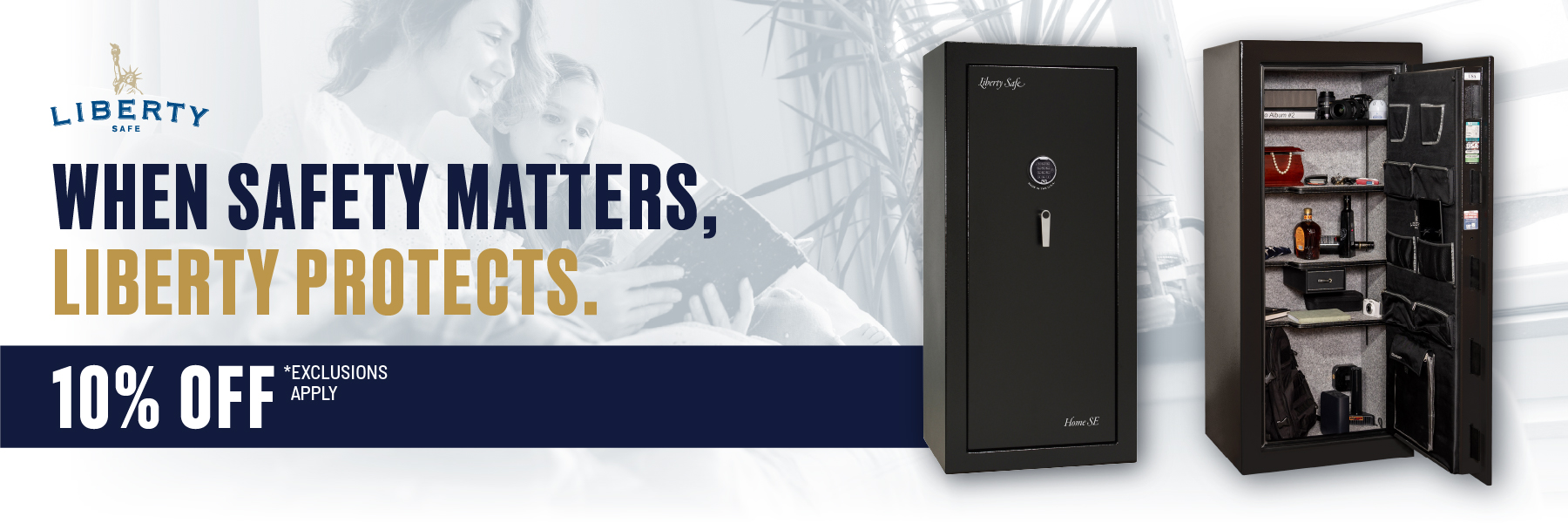 Liberty Safe Safety Month Sale from Liberty Safe Maple Grove your Liberty Safe dealer in Minneapolis